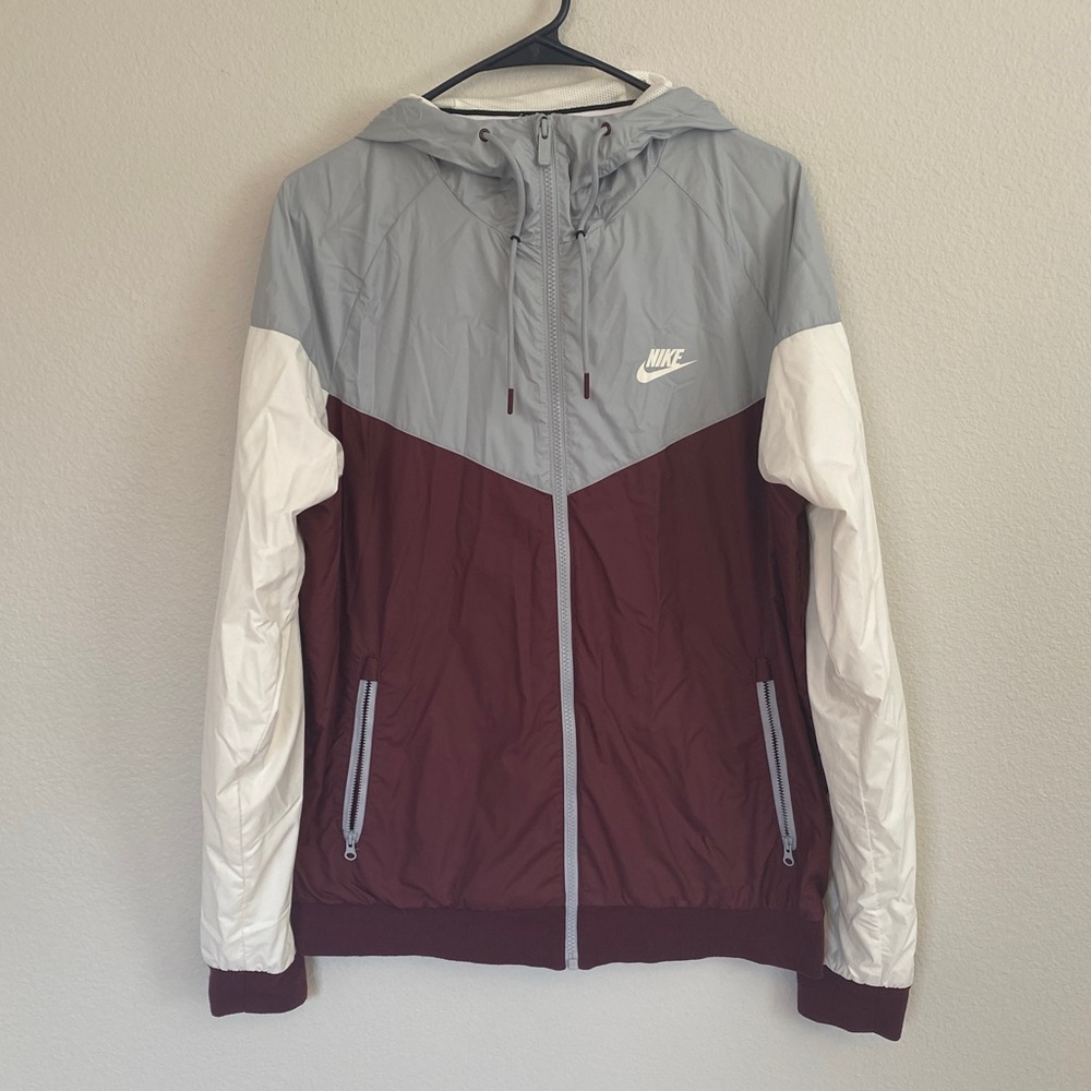 Unisex Nike Sportswear Windbreaker Hooded Rain Jacket - Picture 7 of 11